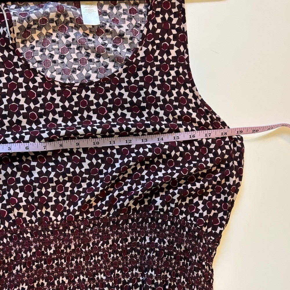 Kate Spade Beach‎ Cover-Up Dress Sumac Red Purple Women L Sleeveless Summer - Picture 7 of 9